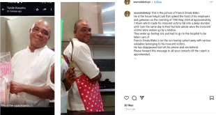Chef Fregz calls out his colleague; accuses him of trying to kill his uncle and aunt