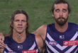 Dockers hold back tears during emotional tribute