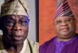 Ensure you work as you dance- Obasanjo tells Governor Adeleke