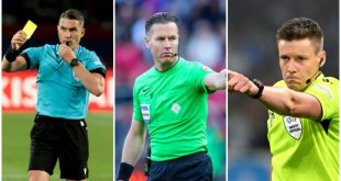 Euro 2024 referees set to take charge of matches at the tournament in Germany