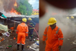 Fire guts wooden market in Tejuosho