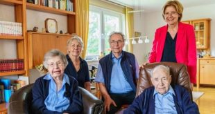 Germany's longest-married couple celebrates 80th wedding anniversary
