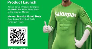 Hisamitsu Pharmaceutical Co. Inc. to launch its iconic Salonpas product line in Nigeria