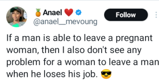 If a man is able to leave a pregnant woman then I don