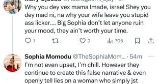 It?s unfair to give people the impression that I?m being funded by some Oga - Sophia Momodu tackles Davido