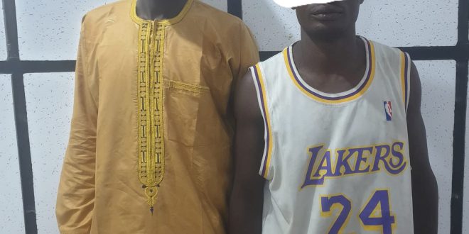 Jigawa police arrest two suspects for threatening to kidnap a businessman and his family