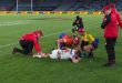 LIVE: Dragons star 'in agony' after nasty injury