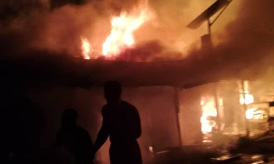 Man sets Kano mosque on fire during prayers and locks worshippers inside to prevent them from escaping the blaze