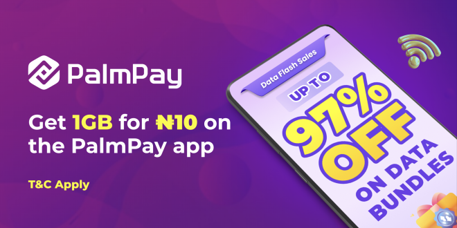 Maximise Your Savings with Best Price Data promo Only on the PalmPay App