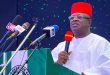 Minister of Works David Umahi denies walking out on journalists covering activities of his ministry