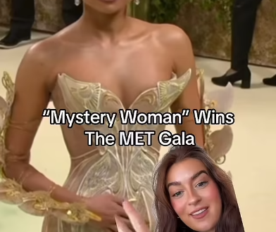 "Mystery woman" said to be the best dressed at the 2024 MET Gala takes the internet by storm for viral butterfly gown