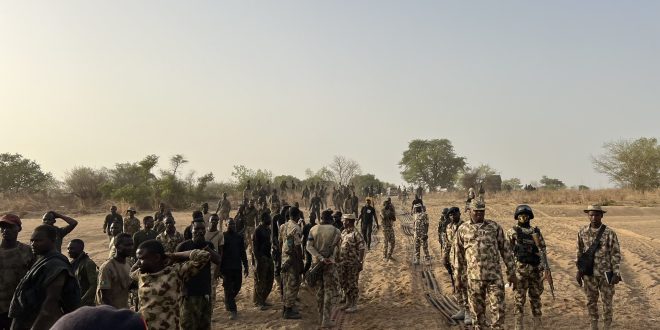 Nigerian Army rescues 386 civilians from Sambisa forest 10 years after abduction