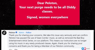 Peloton says it is removing Diddy music from all its classes
