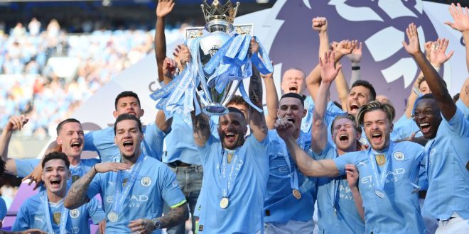 Manchester City finished top of the 92 this season