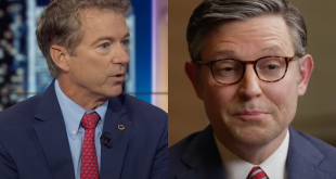 Rand Paul: There's No Difference Between Speaker Mike Johnson and The Democrats