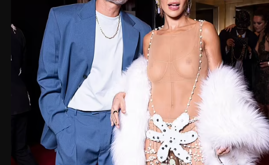 Rita Ora exposes boobs in revealing post-Met Gala look after wearing equally revealing dress to the event (photos)