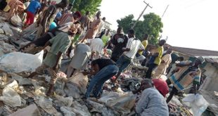 Several trapped as building collapses in Minna