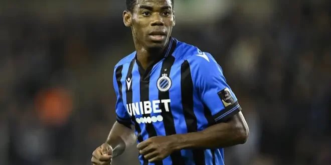 Super Eagles player Onyedika wins Belgian Pro League Title with Club Brugge