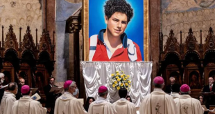 The first saint of the millennial generation: Catholic church set to canonise 15-year-old boy who died from leukaemia as Pope clears way for him to become a saint