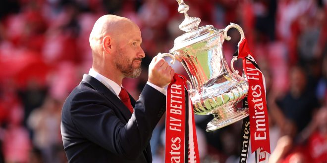 Under-siege Man U coach's swipe after FA Cup triumph