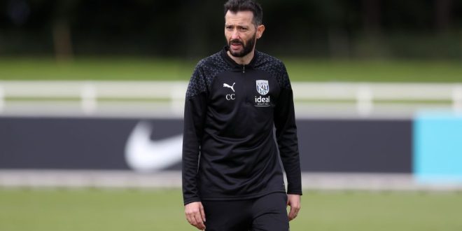 Carlos Corberan Head Coach / Manager of West Bromwich Albion during a West Bromwich Albion Pre-Season Training Camp at St Georges Park on July 12, 2023 in Burton-upon-Trent, England. (Photo by Adam Fradgley/West Bromwich Albion FC via Getty Images)