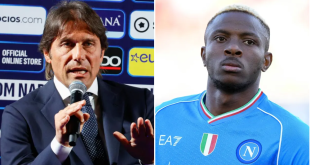 'I'm aware of his situation' - Napoli new coach, Antonio Conte expects Victor Osimhen to leave the club