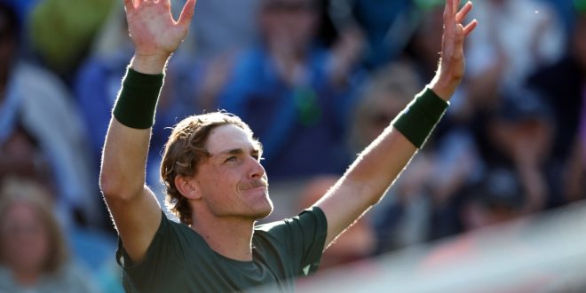 Aussie star's career first on eve of Wimbledon