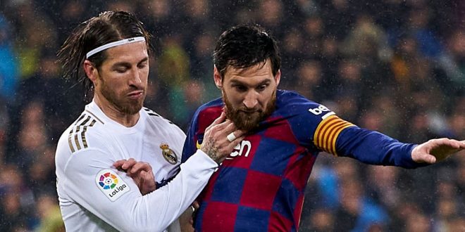 Lionel Messi And Sergio Ramos
