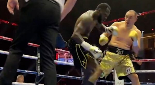 Deontay Wilder accused of domestic violence by fianc�e as she is granted restraining order against star boxer