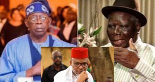 Direct your attorney general to drop charges against Nnamdi Kanu - Edwin Clark tells Tinubu