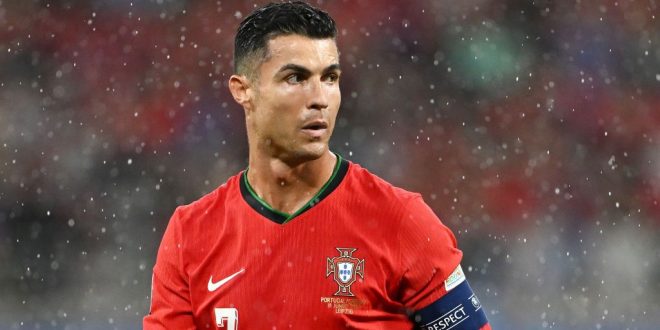 Cristiano Ronaldo at Euro 2024 with Portugal