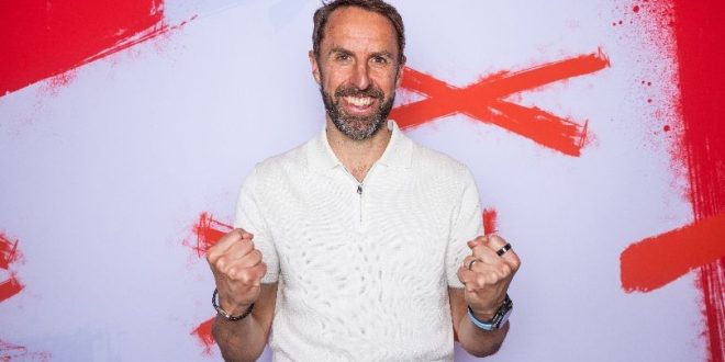 England manager Gareth Southgate in a promotional photo ahead of Euro 2024.