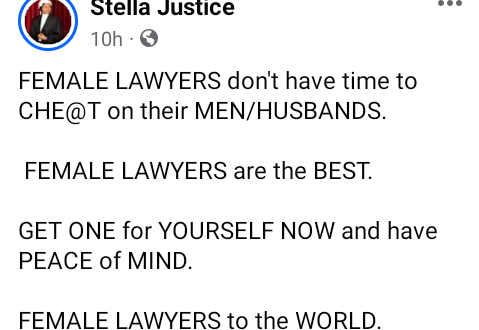 Female lawyers don