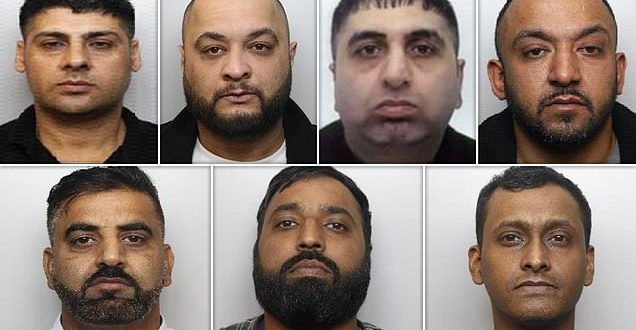Grooming gang of 7 found guilty of r@ping and s3xually assaulting two�under-16�girls