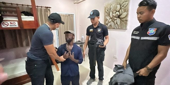 "Influential" Nigerian man arrested for overstaying visa by nine months in Thailand