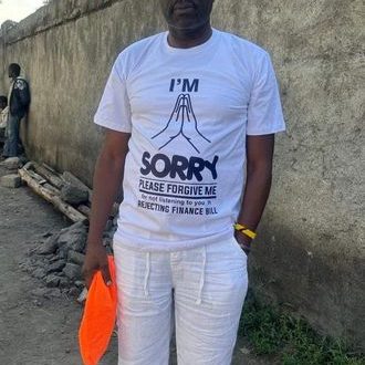 Lawmaker and his wife wear 'I'm sorry' t-shirts to beg Kenyans after voting for controversial finance bill that led to violent protest