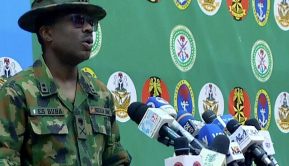 Military arrested over 100 suspects over killing of soldiers in Abia ? DHQ
