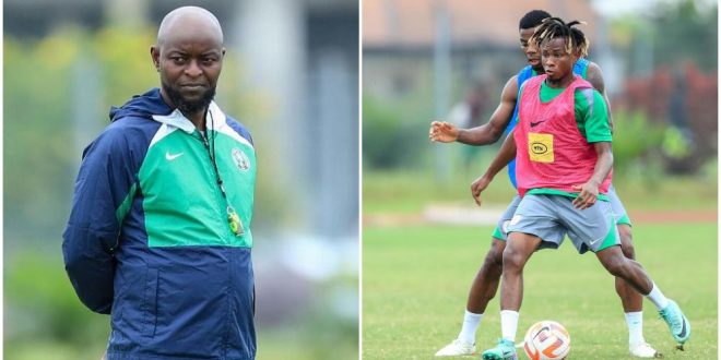 Nigeria vs South Africa: Finidi George era begins with first training as Super Eagles feel the intensity
