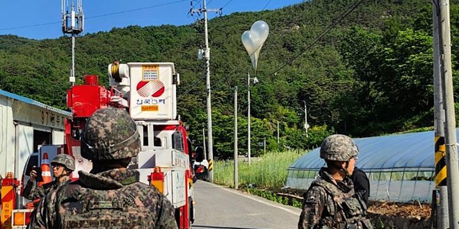 North Korea says it will stop floating trash balloons into South Korea
