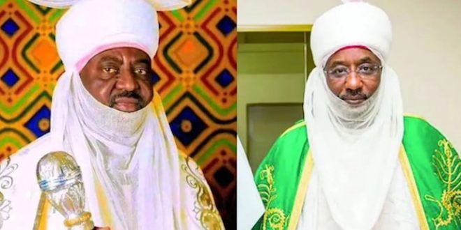 Police take over the security of Kano emir?s palace, as they dislodge local hunters guarding Sanusi