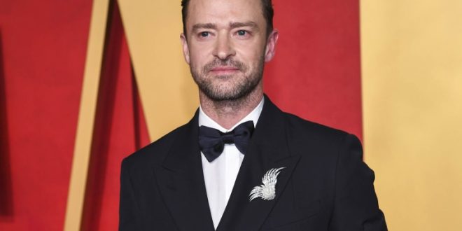 Singer Justin Timberlake arrested for driving while intoxicated in Hamptons