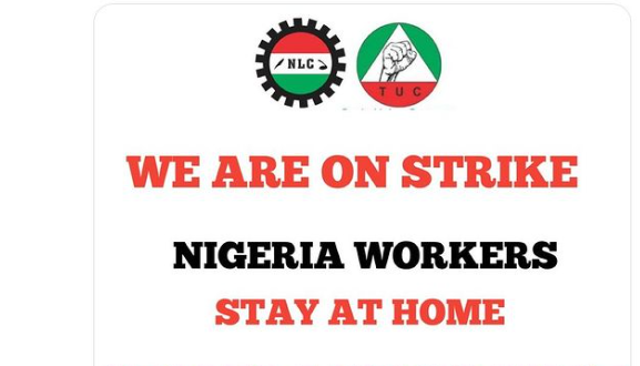 Stay at home. We are on strike - NLC tells workers