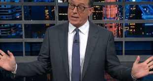 Stephen Colbert talks about Trump's conviction on The Late Show.
