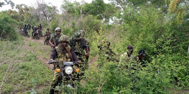 Troops destroy camps of wanted kidnap kingpins in Taraba forest, recover items