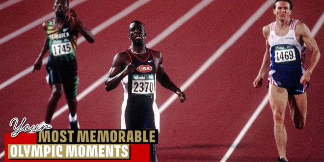 US legend's epic Olympic double at Atlanta 1996 Games