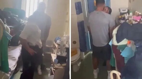 Video of female prison officer having s** with inmate inside UK Prison cell goes viral