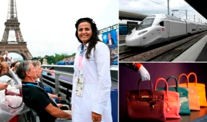 11 Herm�s bags stolen from sister-in-law of� Qatar Emir after she took train instead of aircraft to Olympic games