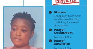 ?45% of human traffickers are females" - NAPTIP reveals as court sentences Benue woman to 7 years imprisonment for attempted s3x trafficking