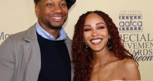 Actress Meagan Good recounts how her friends told her to steer clear of actor Jonathan Majors