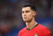 Cristiano Ronaldo of Portugal looks on during the UEFA EURO 2024 round of 16 match between Portugal and Slovenia at Frankfurt Arena on July 01, 2024 in Frankfurt am Main, Germany. (Photo by Justin Setterfield/Getty Images)